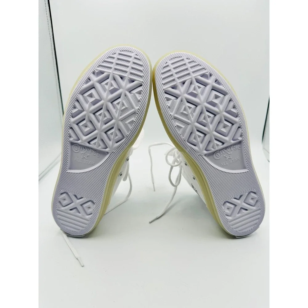 Converse CX High Top White Canvas Sneakers Glow Sole Men's 6 Women's 8 - Picture 10 of 12